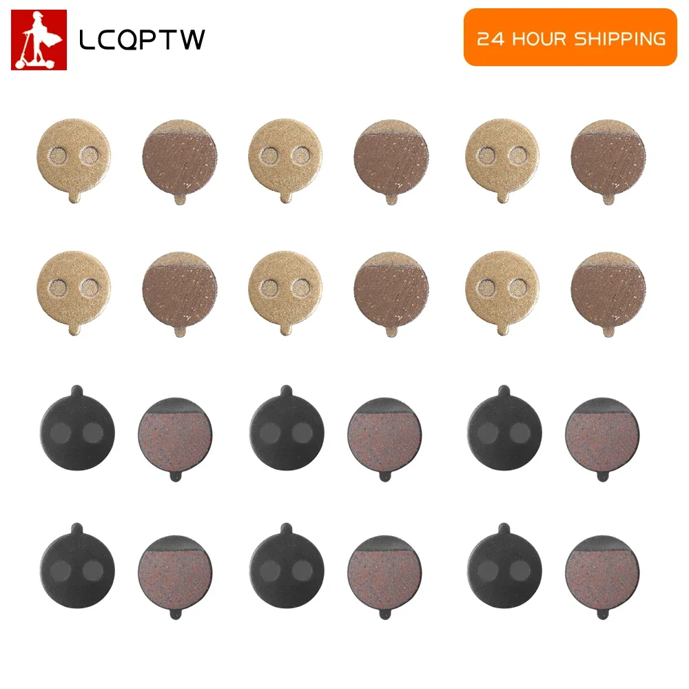 Pastillas de freno para patinete eléctrico KUGOO M4 PRO, pinza de freno plegable, piezas de repuesto de freno de disco, 1/2/6 pares