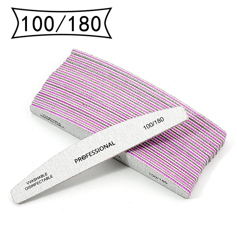 ネイルファイル 180～240 プロ用ツール エメリーマニキュアライム 240 サンドペーパー ジェルポリッシングファイル ネイルバッファーセット ポリッシャー