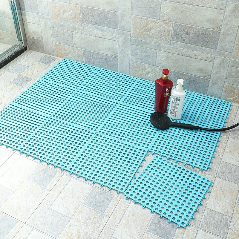 Bathroom Non-slip Mat Splicing Floor Mat Bathroom Floor Mat Household Bath Foot Pedal Kitchen Splicing Waterproof Floor Mat