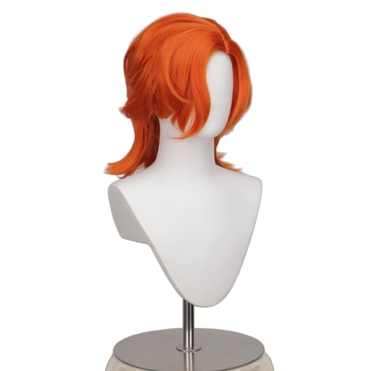 Peruka do cosplayu Nicka Wilde'a z anime, pomarańczowa peruka cosplay, odporna na ciepło peruka syntetyczna, na Halloween, karnawał, imprezę.