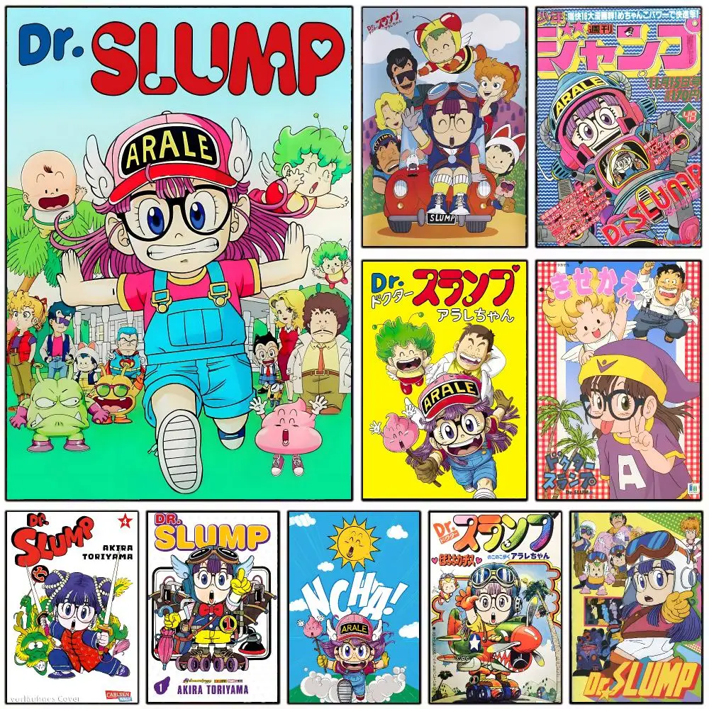 hilarious anime D-Dr Slump Poster Modern Home Decoration Interior Design & Contemporary Wall Art Collection