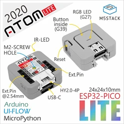 M5Stack Official ATOM Lite ESP32 IoT Development Kit