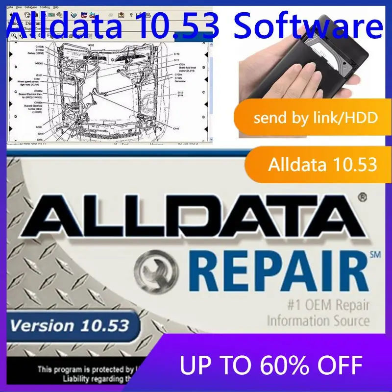 2024 Hot Newest alldata Auto Data Repair Diagram Software alldata 10.53 software alldata download alldata auto diagnostic HDD