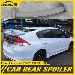 For 2009 2010 2011 2012 2013 Honda INSIGHT GEN 2 Spoiler High Quality ABS Plastic Gloss Black Spoiler Trunk Boot Wing Spoiler