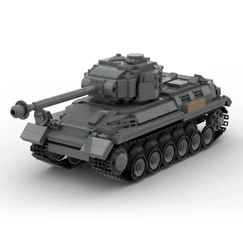 Militair Model Moc Bouwstenen 44m TAS Hongaarse Medium Tank Technologie Modulaire Blokken Cadeau Kerst Speelgoed DIY Sets Montage