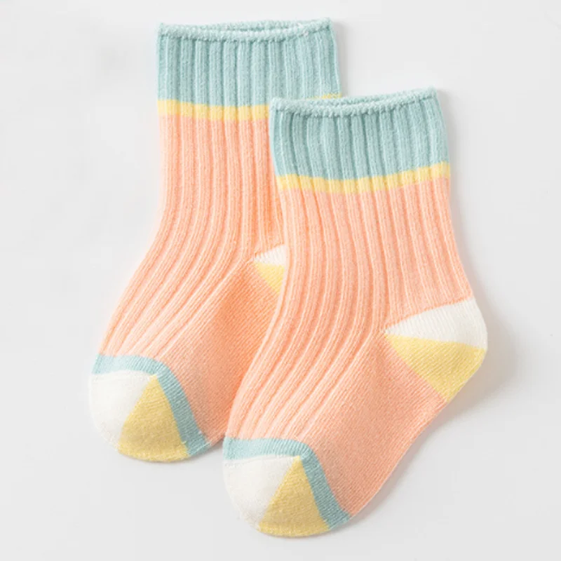 3 زوج/الوحدة جوارب أطفال غير رسمية جديدة