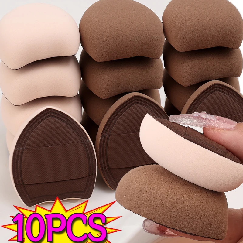 Mini Finger Thick Cosmetic Puff Makeup Sponge Face Concealer Foundation Detail Puff Professional Dry and Wet Usable Makeup Tools