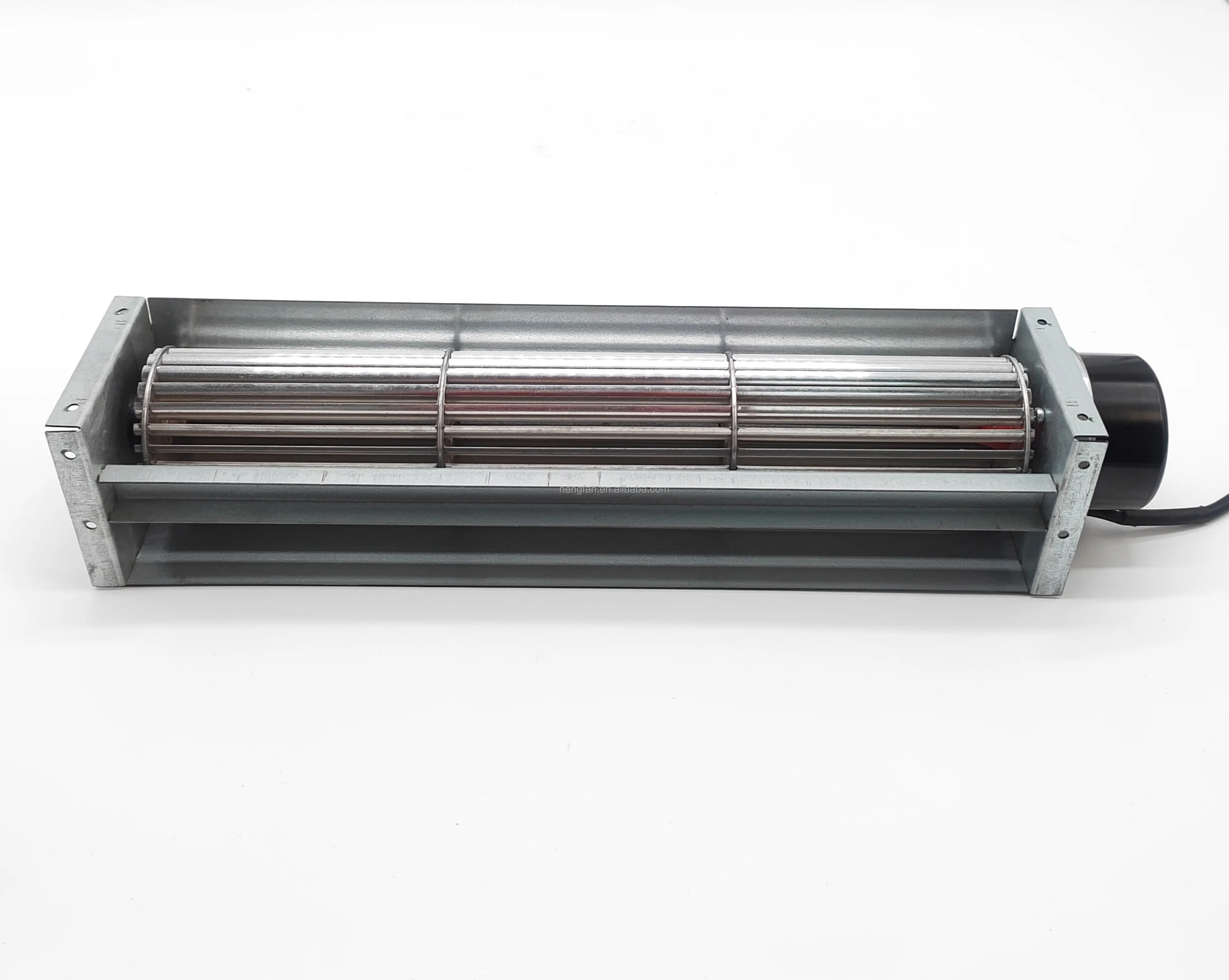 12v/24v/48v/110vdc 40mm Crossflow Fan Three Ball Bearings Brushless Motor Low Noise Large Airflow Aluminum Wheel Centrifugal Fan