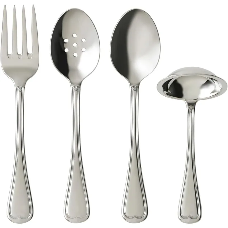 & Boch French Garden 4-teiliges Serve-Set
