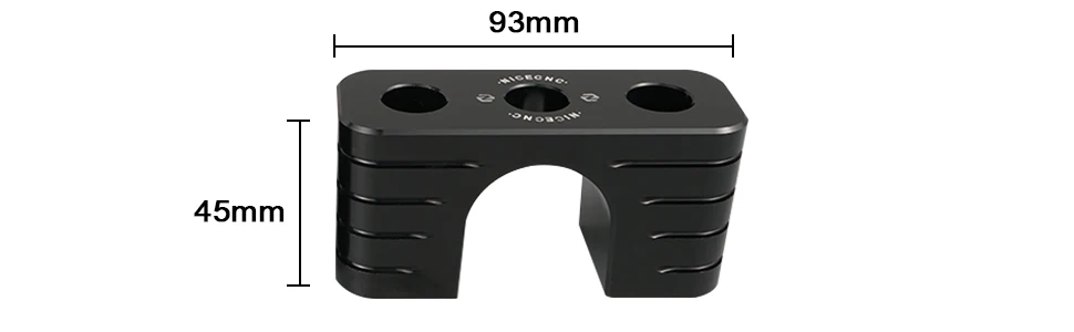 NICECNC Für CAN AM Maverick X3 UTV Hinterachs-Stabilisator-Klemmhalterung Max R 4x4 XDS XMR XRC XRS Turbo DPS 2017-2024 Aluminium – Detail 6