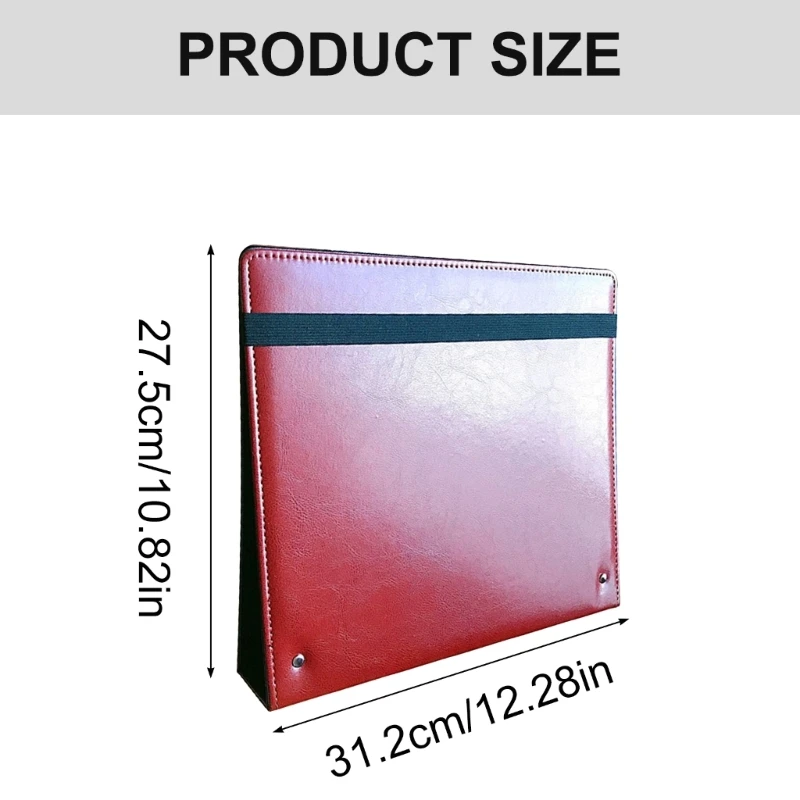 2025 New Clipboard File Folder Nursing Clipboard with Elastic Band 3 Rings Binder File Holder File Document Binder for Office