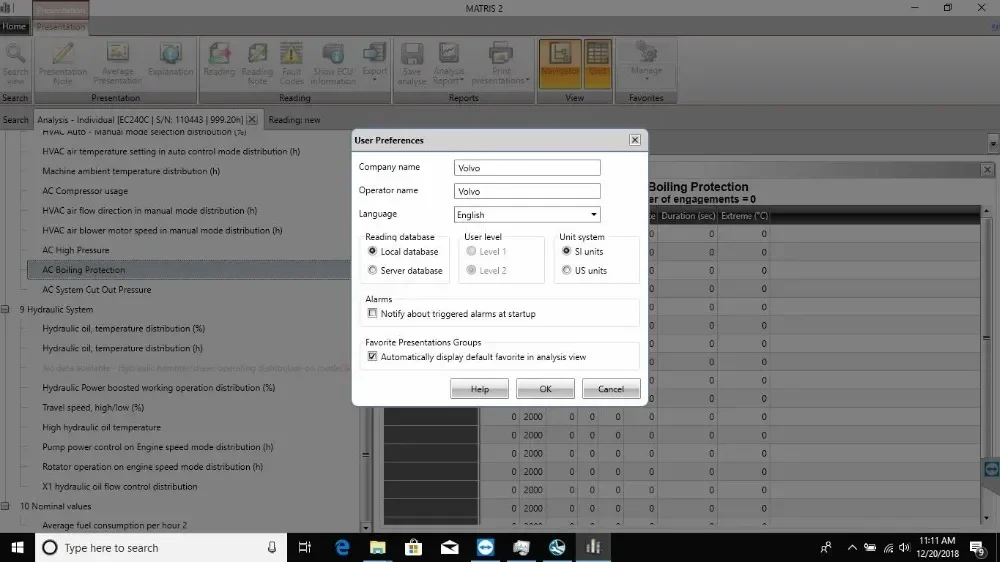 TruckEPC Matris 2.4 [2020] أداة تشخيص فورفولفو