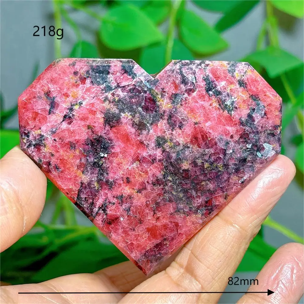 

Родохрозит с оливковым сердечком, кристалл, натуральный кварцевый камень, минералы, украшение дома, Рейки, подарки для рукоделия, энергетическое исцеление, духовный