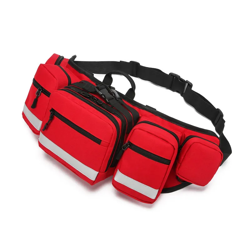 Portable emergency fanny pack Outdoor emergency rescue storage bag