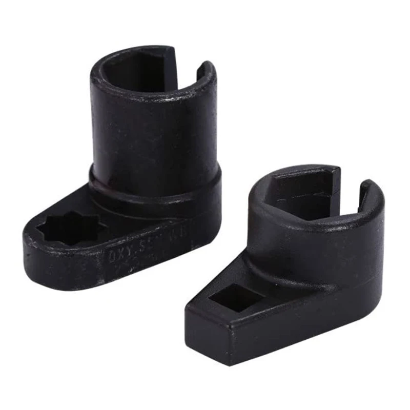 3pcs Oxygen Sensor Socket 6 Point Wrench 1/2 3/8 Drive 7/8 22mm Universal Auto Repair Tool