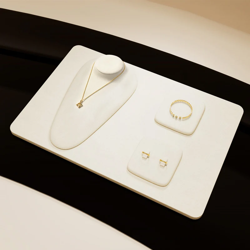 Stojak ekspozycyjny na biżuterię, organizer na naszyjniki i wisiorki, manekin jubilerski, ekspozytor na naszyjniki i wisiorki do wystaw okiennych