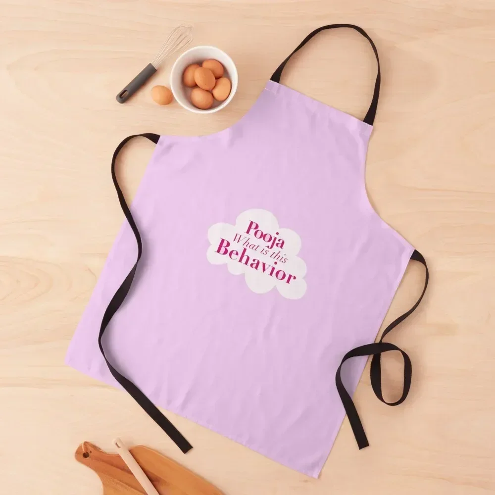 Pooja what is this behavior Apron Kitchen on the wall waiter Home Cleaning Kitchen Household Items Apron