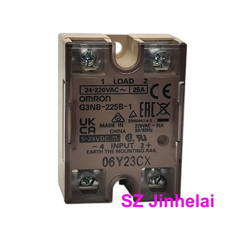 Omron G3NB-205B-1 G3NB-210B-1 G3NB-220B-1 G3NB-225B-1 Authentic Original SSR 5-24VDC Solid State Relay G3NB-240B 275B 290B-1