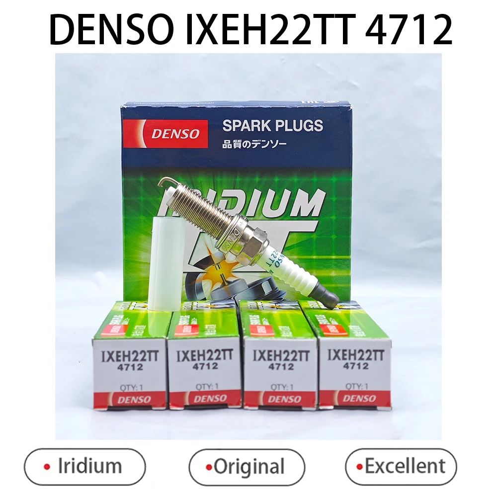 

DENSO Iridium Spark Plug IXEH22TT 4712 Adapt to Some Models Of Fit Odyssey XRV FX QX70 UX Axela etc