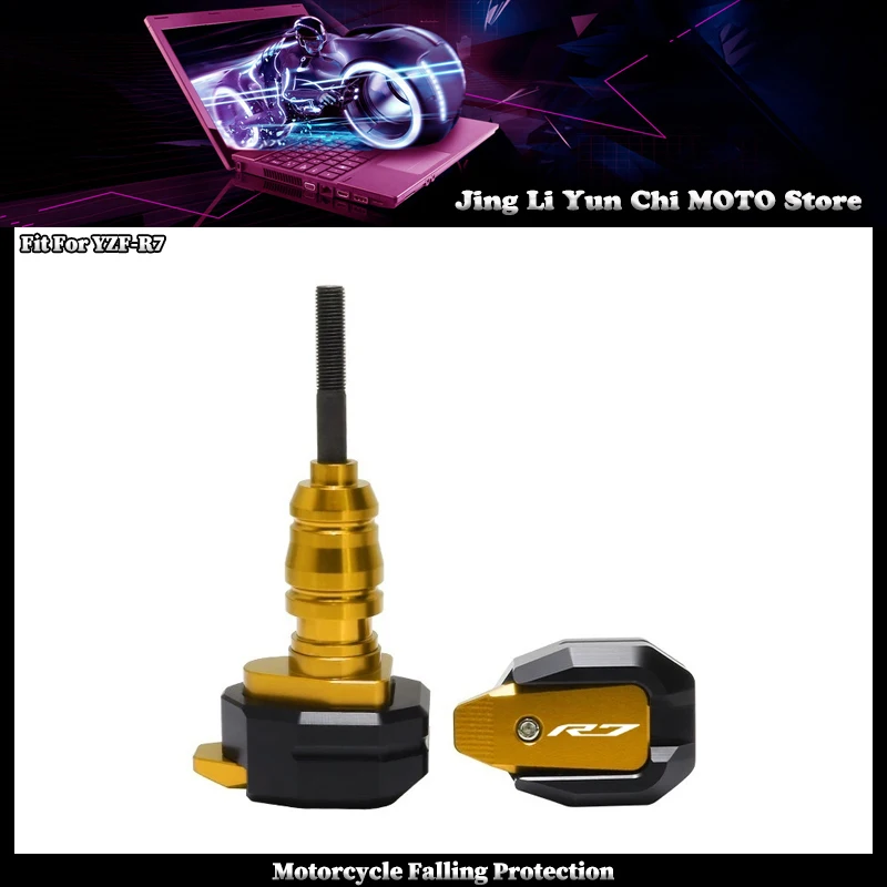 

Motorcycle Falling Protection Frame Slider Fairing Guard Crash Pad Protector Fit For YAMAHA YZF R7 YZFR7 YZF-R7 r7 yzf