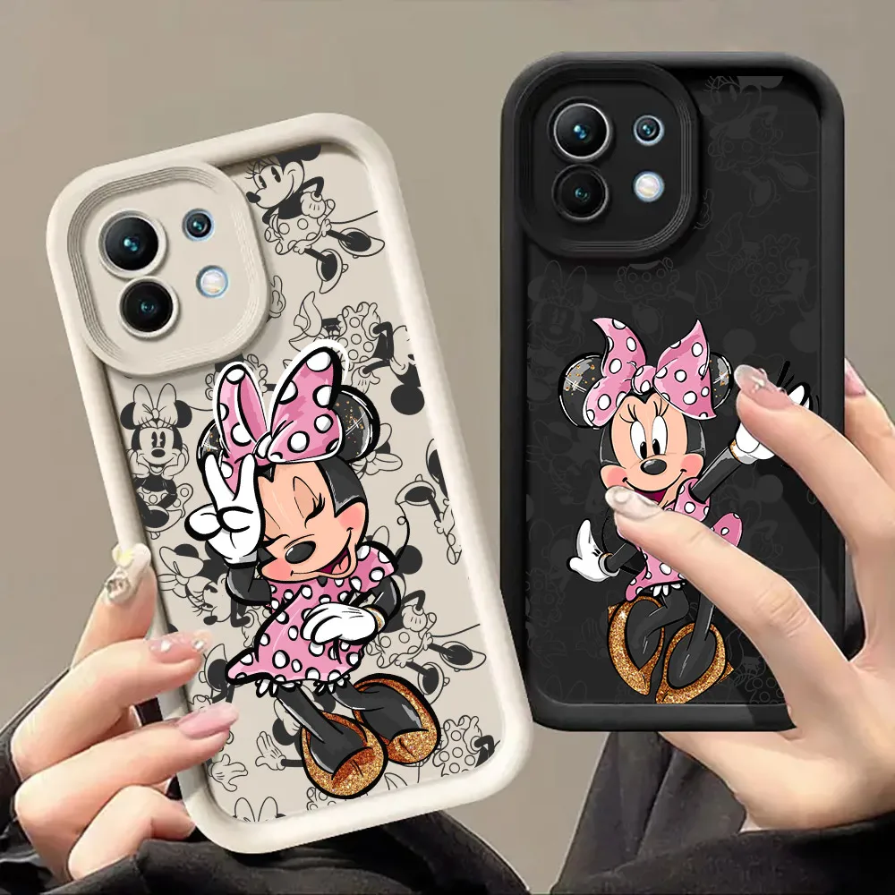 ديزني كارتون ميني ماوس حافظة من السيليكون لهاتف شاومي 15T 14T 13T Pro 15Ultra 17Pro Max Poco F7 X7 X6 M6 M7 Pro غطاء هاتف ناعم #1