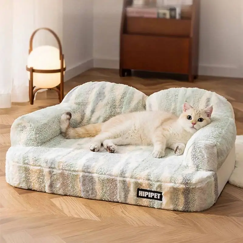 Cute Unique Dog Kennel Durable Quality Party Plush Designer Dog Supplies French Modern Luxury Camas Para Perros Dog Furniture