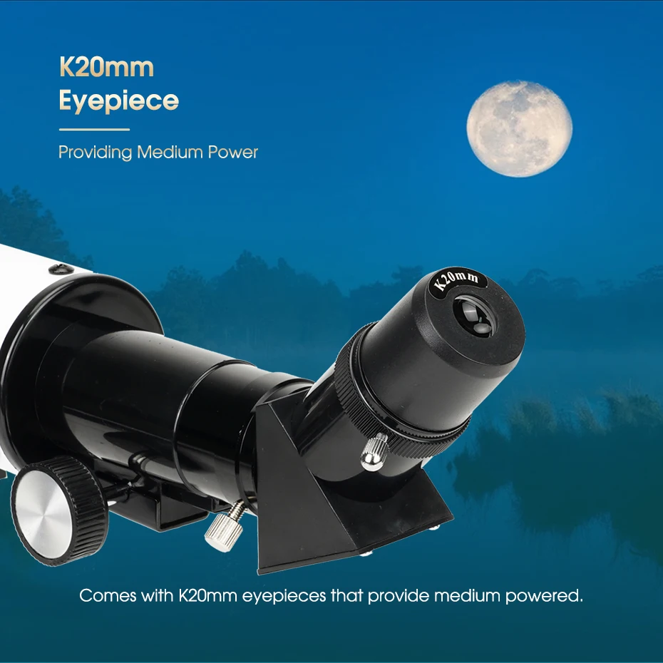 SVBONY SV501P Telescope for Beginners Adults, Astronomical Refracting Telescope for Gift Moon Planets, Astronomical Telescope