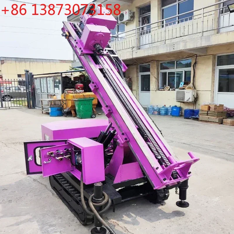 Crawler Rotary Portable Drilling Rig Machine  Mounted Jet Grouting  for Sale Roto Hammer  Drill