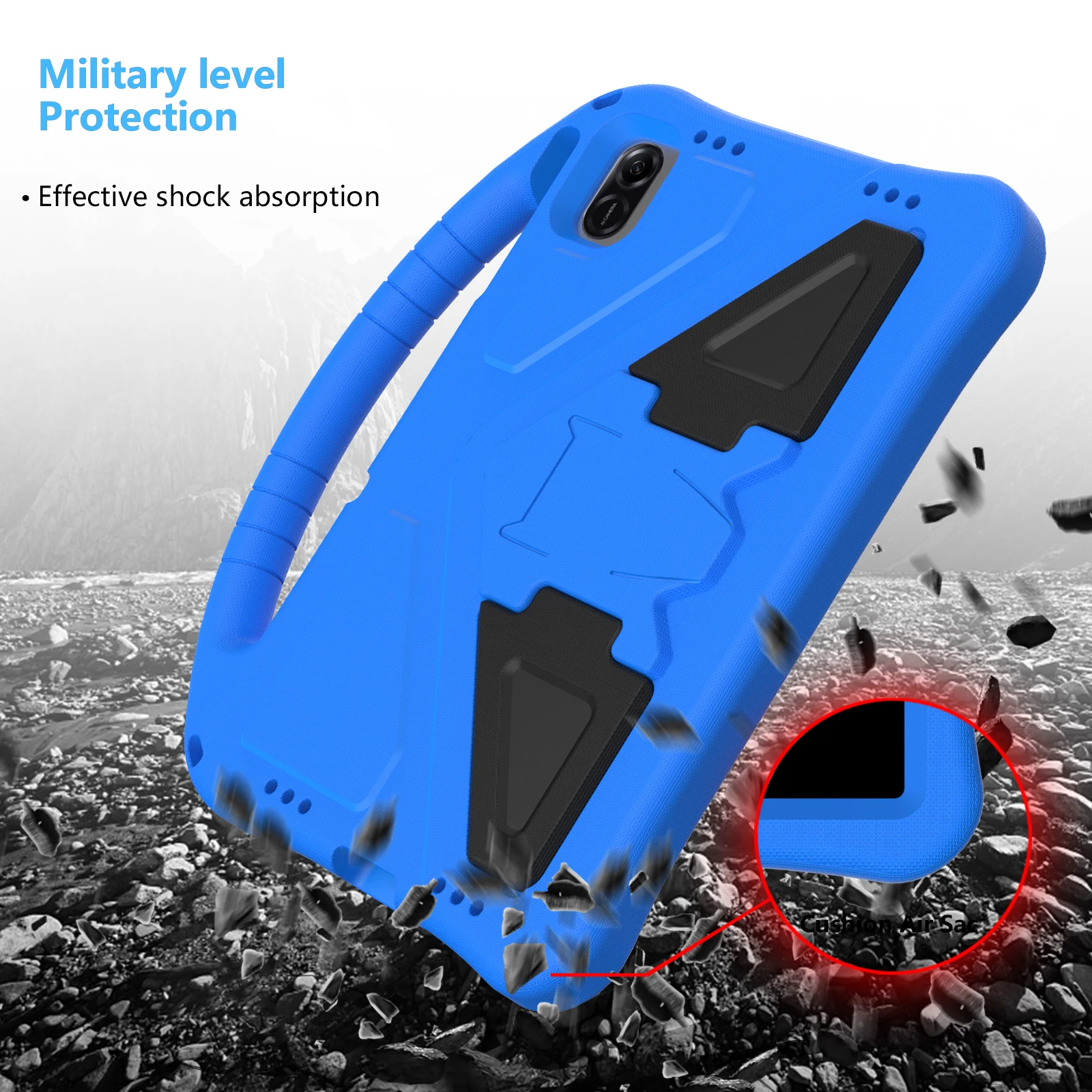 Kids Case Voor Honor Pad X8a 11 Inch 2024 Eva Shockproof Stand Cover Met Schouderriem Funda Tablet Case voor X8a Handheld Shell