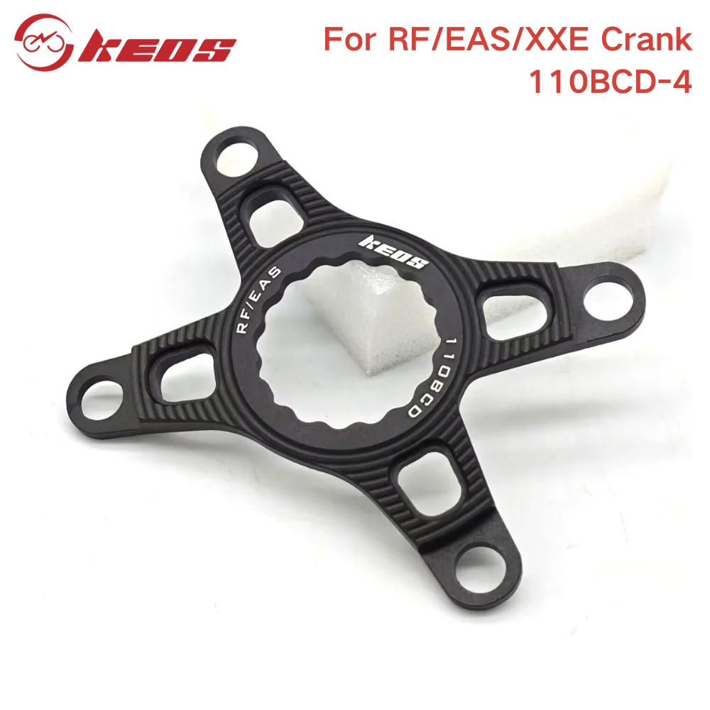 AliExpress NONE FOVNOKEOS Crankset 96/104/110/144BCD Direct Mount Adapter for SH M6100/M9100 12-Speed MTB, SR/EASTON Chainring Parts Compatible