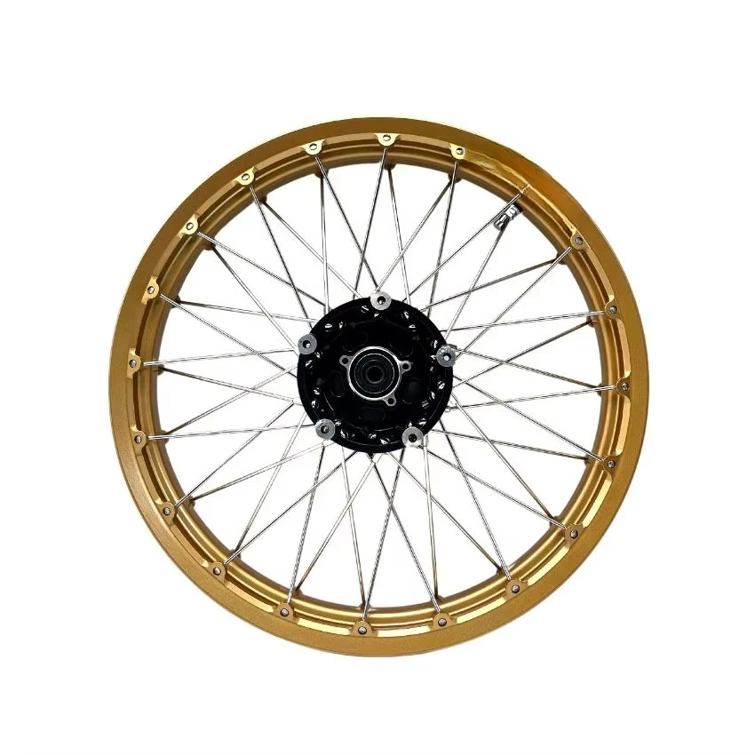 

Motorcycle FRONT + REAR High Quality Spoke Wheels Fit for 110