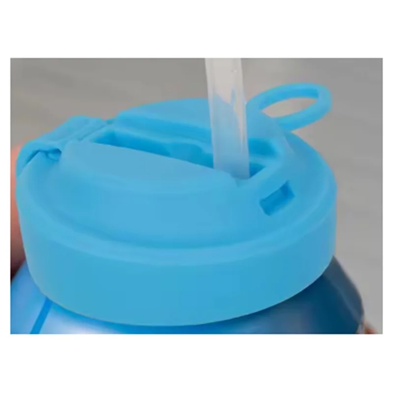 -ABHW Reusable Silicone Soda Can Lid With Integrated Straw Slot, Sip And Seal Cover, Leak-Proof Design