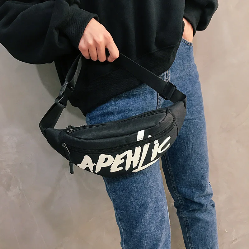 Fashion Waist Fanny Pack Belt Women Men Travel Bag Chest Purse Chest Pouch Bullet Pack Comfortable Shoulder Bag