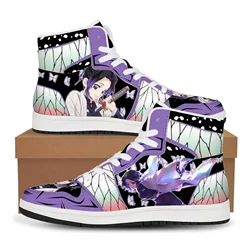 Kochou Shinobu insect Hashira Anime shoes Customized version Cute comic style Gifts for male and female students Cosplay acces