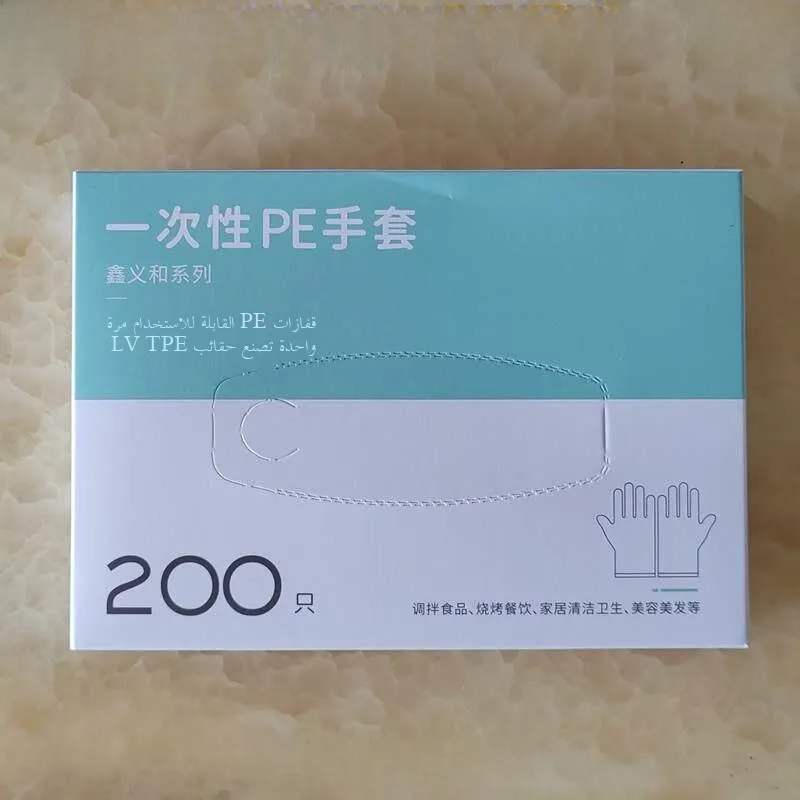 

Одноразовые полиэтиленовые кухонные перчатки, 1000 штук, тонкие, износостойкие, для домашнего использования, специальная утолщенная конструкция, для молодежи, на все сезоны