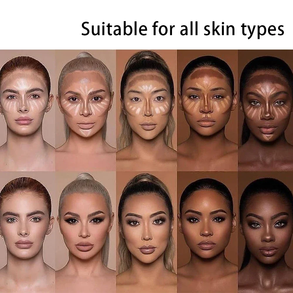 6色の持続性の高い液体防水性と耐汗性のコンシーラーは、高いカバー力と軽さですべての肌タイプに適しています。