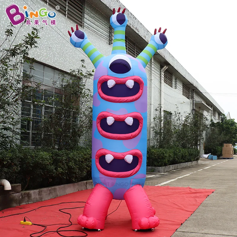 Inflatable Toys Lovely Inflatable Halloween Monster Mascot Blow Up Oxford Toy For Halloween Decoration-Toys