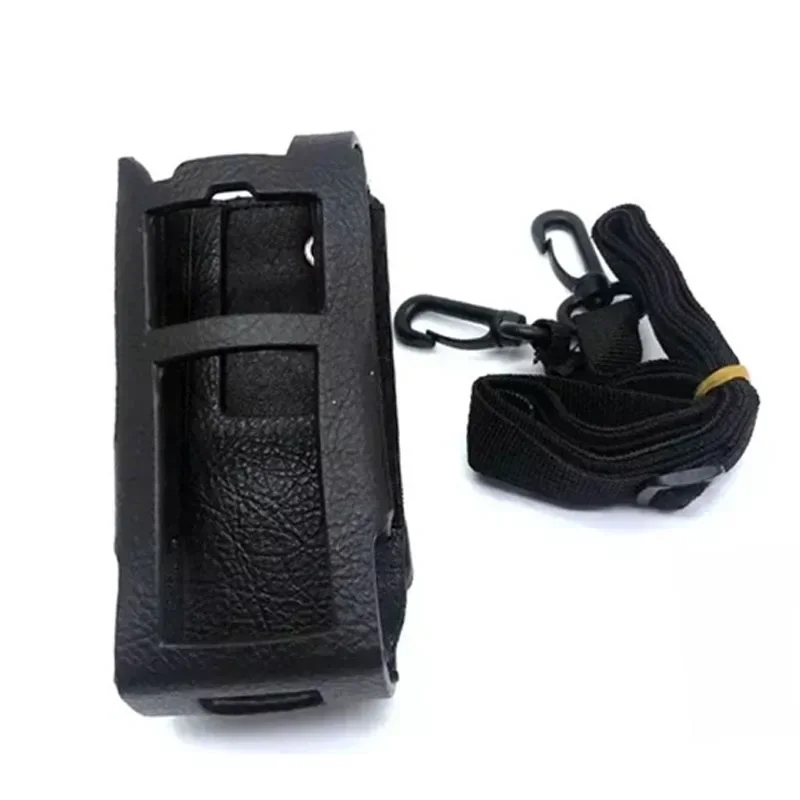 Walkie Talkie Leather Case Protective Sleeve Holster Shoulder Bag for Motorola MTP3150 MTP3200 MTP3250 MTP3500 MTP3550 Radio