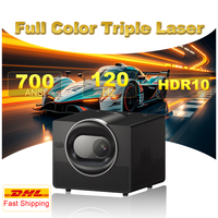 ProjeStar N1 Triple Laser Projector 4K Portable Android 700ANSI Lumen WiFi Bluetooth AutoFocus Home Cinema 1080P Video projector