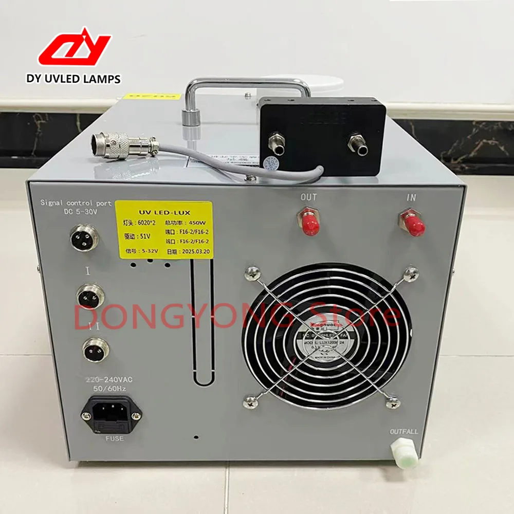 A Complete Set Of UVLED Curing Lamps Is Used For Line Curing Of Screen Printing Or UV Glue Products Quick Drying UV Lamp 6020