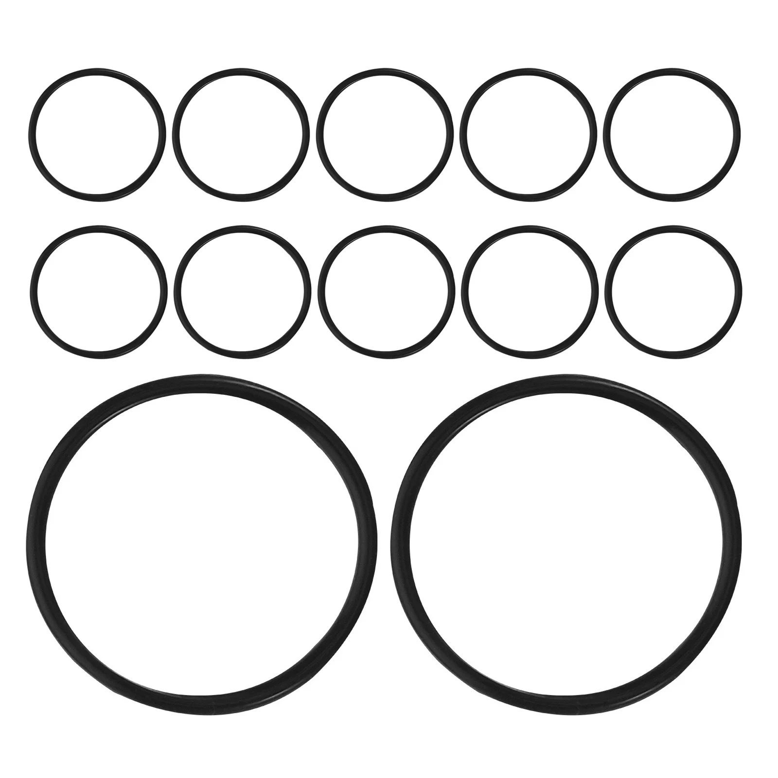 12Pcs Condenser Mic Elastic Bands Shock Mount Microphone Holder Fixing Bands Anti-Shock Rubber Spacers for Desk Recording