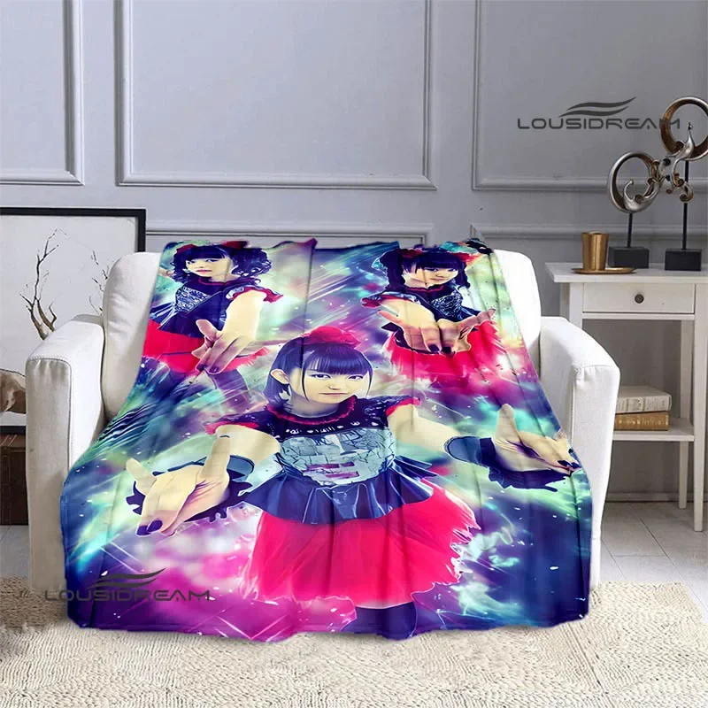 3D Babymetal Printed Blanket Picnic blanket blankets for beds Flange Warm blanket Home travel blankets bed linings birthday gift