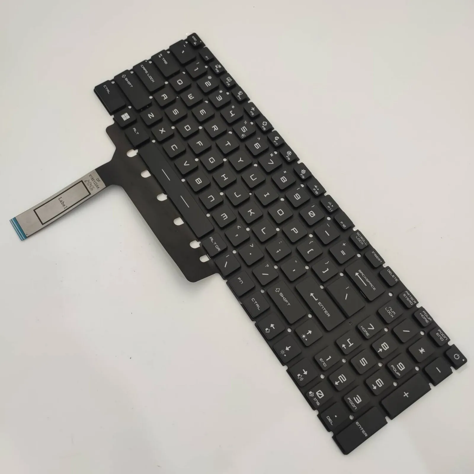 

US Layout for MSI MS-17KK MS-17K1 MS-17K2 MS-17K3 MS-17K4 MS-17K5 GP76 GS76 GE76 GE77 10UE/UG/UH 11UE Laptop Keyboard