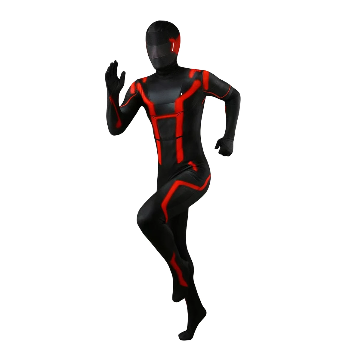 2025 Tron Ares disfraz de Cosplay chico niños película mono de superhéroe disfraces de Halloween Cosplay Ares figura mono conjunto de fiesta