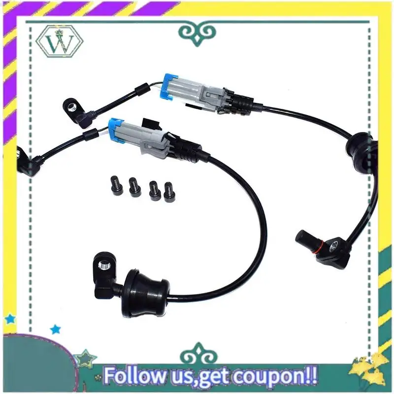 

A82U-Front Rear Set ABS Wheel Speed Sensor For Captiva Equinox Pontiac Saturn 96626078 96626080