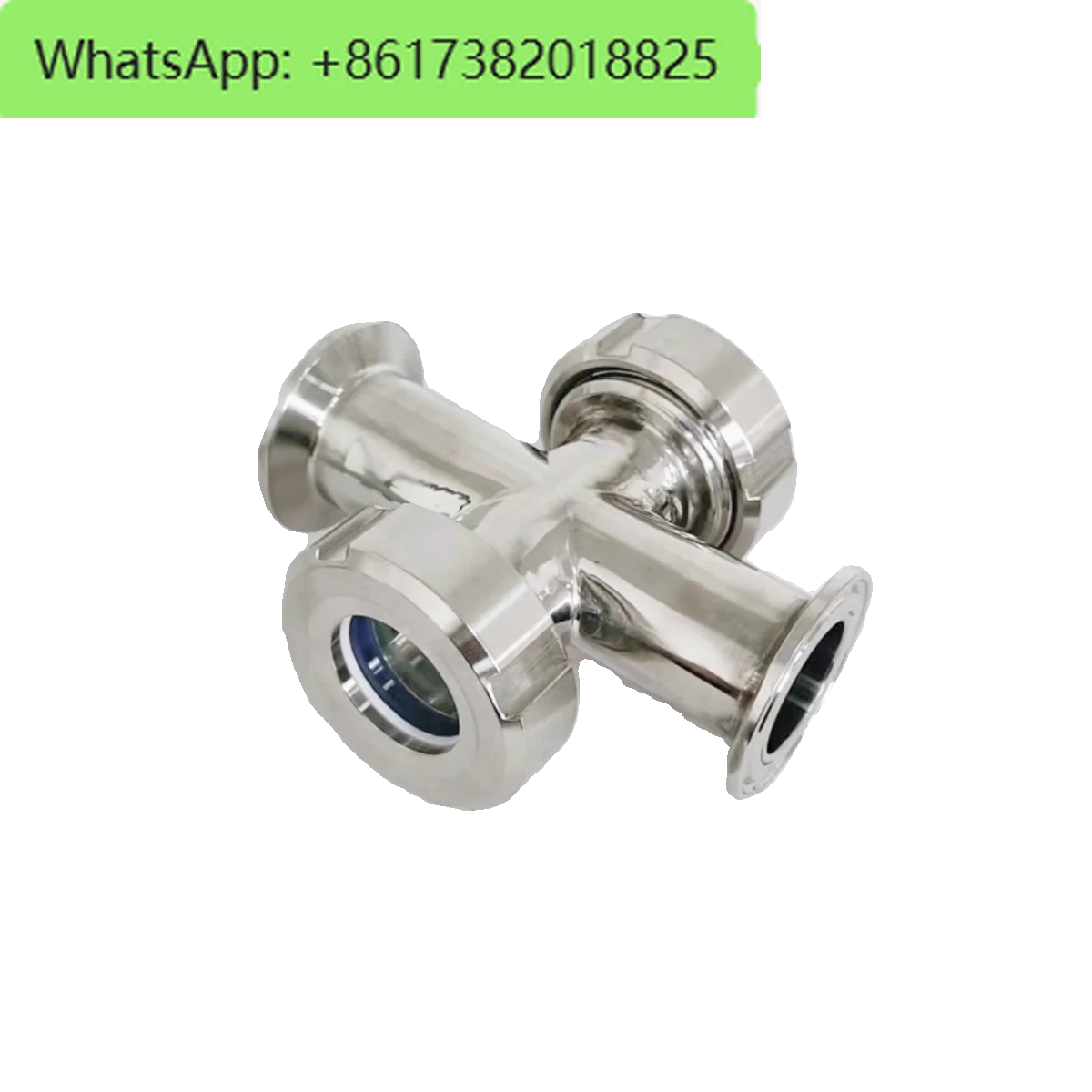 

304 sanitary grade quick-loading four-way sight glass