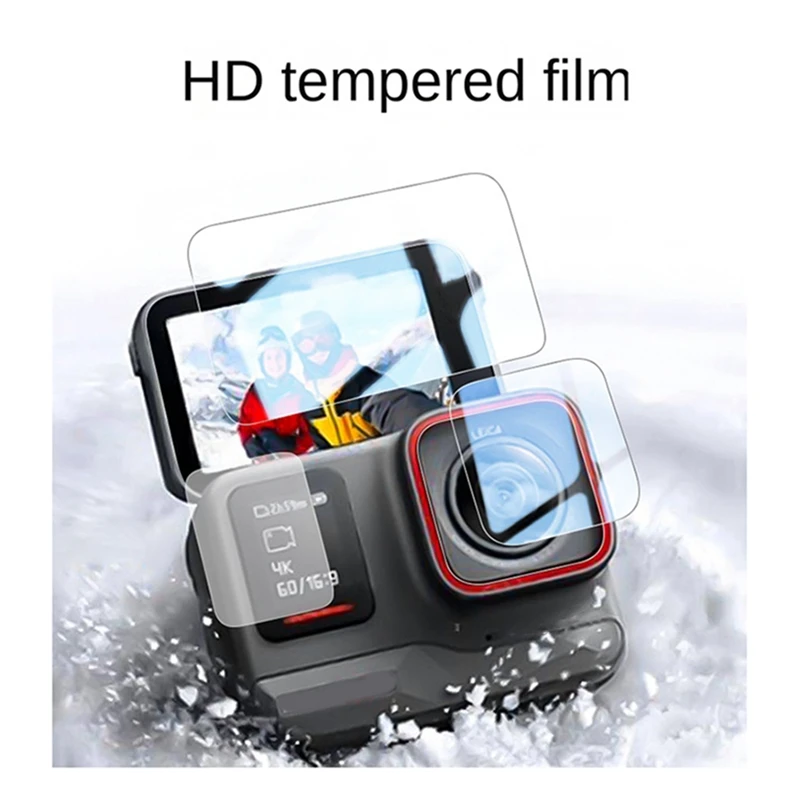 Suitable For Shadow Stone Insta360 Ace Pro Tempered Film Screen Protector Lens Film Sports Camera Film