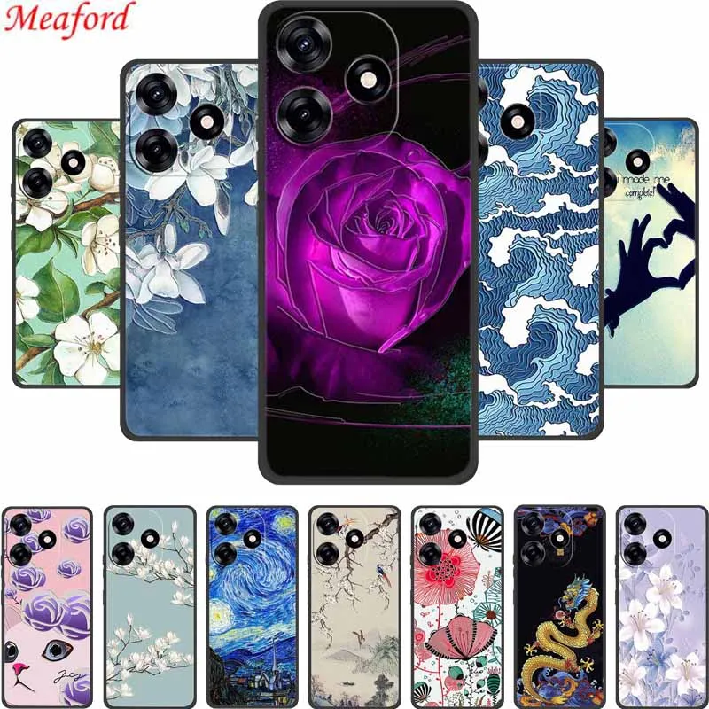 3D Embossed Case For ZTE Blade V50 Design 4G Phone Case Relief Black Silicone Soft Coque For ZTE Blade V50 Smart Back Cover Case