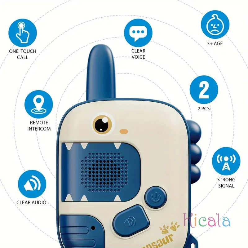 2 stücke Kinder Walkie Talkies Spielzeug Outdoor Spiel Handheld Intercom Spielzeug für Camping Outdoor Abenteuer Ausgehen