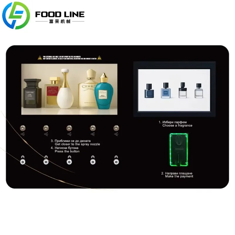 

Изготовленный на заказ роскошный персонализированный мини-дозатор духов многоразового использования с 10,1-дюймовым сенсорным экраном